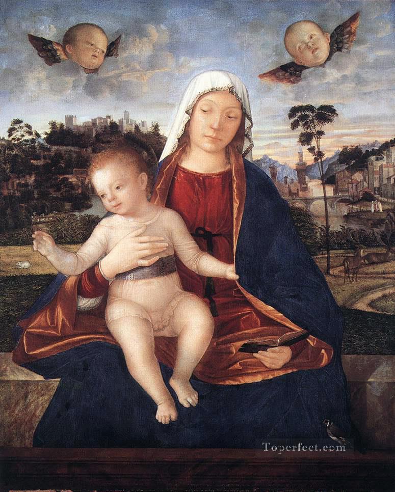 Madonna and Blessing Child Vittore Carpaccio Oil Paintings